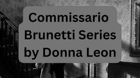 Who’s who in the Commissario Brunetti books 